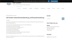 Desktop Screenshot of hbf.de